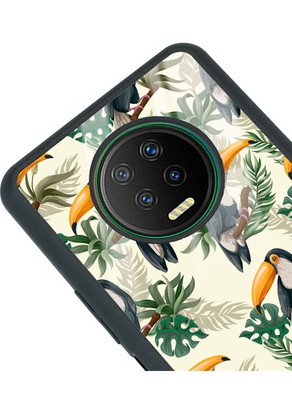 Infinix Note 7 Tukan Kuşu Tasarımlı Glossy Telefon Kılıfı modelleri
