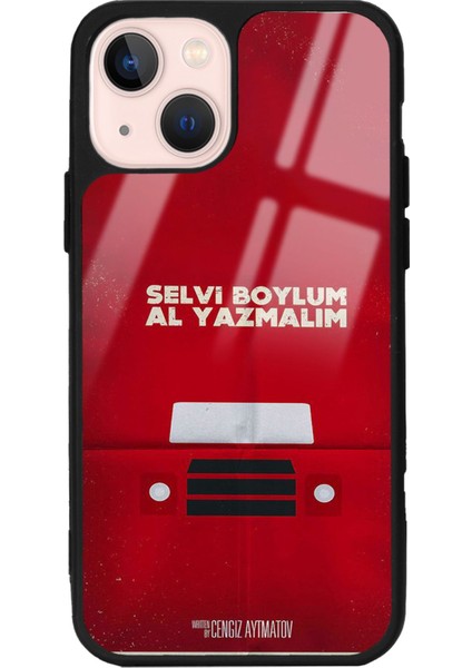 iPhone 15 Selvi Boylum Tasarımlı Glossy Telefon Kılıfı