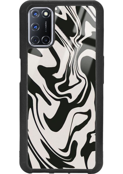 Oppo A72 Triptrance Tasarımlı Glossy Telefon Kılıfı