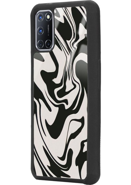 Oppo A72 Triptrance Tasarımlı Glossy Telefon Kılıfı