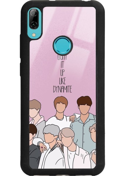 Huawei Y6 (2019) Bts Kpop Tasarımlı Glossy Telefon Kılıfı