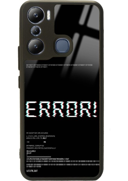 Infinix Hot 20I Error Tasarımlı Glossy Telefon Kılıfı