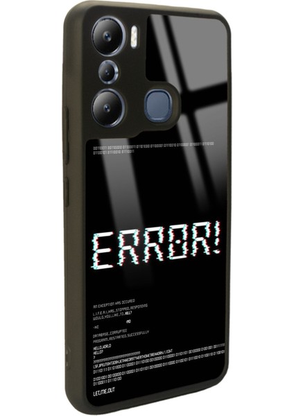 Infinix Hot 20I Error Tasarımlı Glossy Telefon Kılıfı