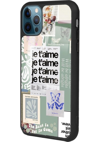 iPhone 14 Pro Je T'aime Tasarımlı Glossy Telefon Kılıfı fiyatları