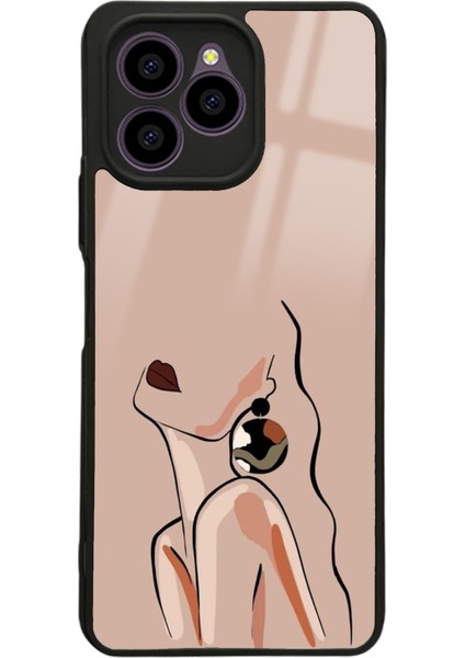 Omix X6 Silüet Tasarımlı Glossy Telefon Kılıfı