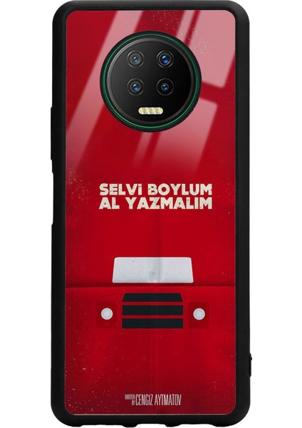 Infinix Note 7 Selvi Boylum Tasarımlı Glossy Telefon Kılıfı