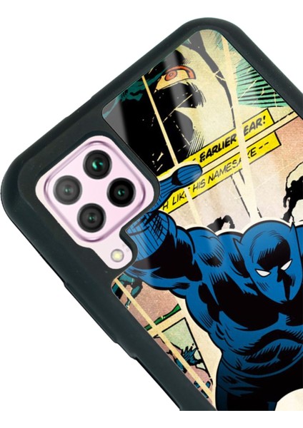 Huawei P40 Lite Black Panther Kara Panter Tasarımlı Glossy Telefon Kılıfı modelleri