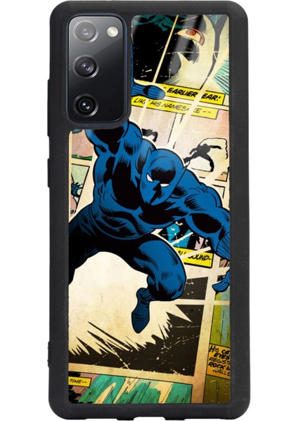 Samsung S20 Fe Black Panther Kara Panter Tasarımlı Glossy Telefon Kılıfı