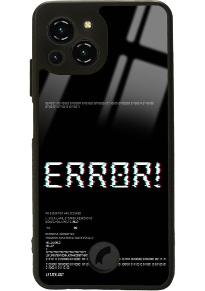 Reeder S23 Pro Max Error Tasarımlı Glossy Telefon Kılıfı