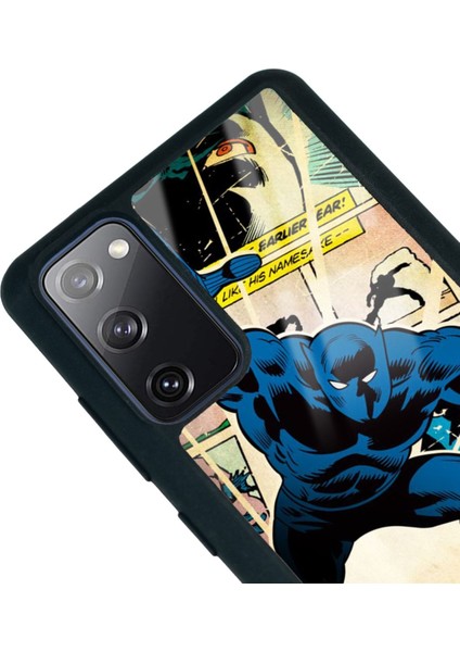 Samsung S20 Fe Black Panther Kara Panter Tasarımlı Glossy Telefon Kılıfı modelleri