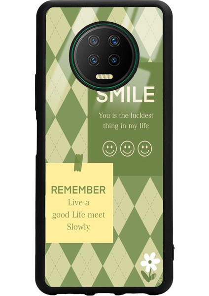 Infinix Note 7 Remember Tasarımlı Glossy Telefon Kılıfı
