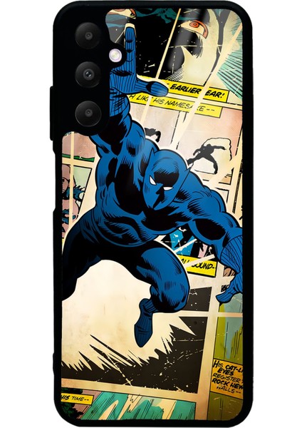 Samsung A05S Black Panther Kara Panter Tasarımlı Glossy Telefon Kılıfı