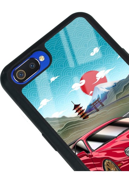 Oppo Realme C2 Supra Tasarımlı Glossy Telefon Kılıfı