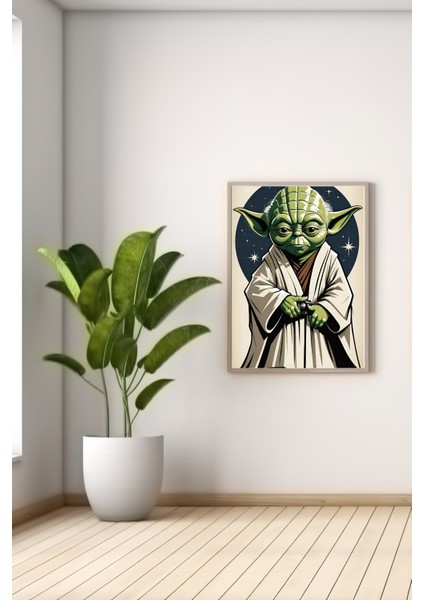 A3 Yoda Baskılı Poster
