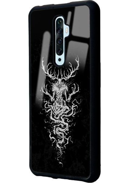 Oppo Reno 2z Witcher 3 Deer Tasarımlı Glossy Telefon Kılıfı