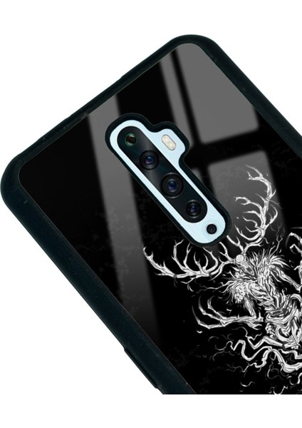 Oppo Reno 2z Witcher 3 Deer Tasarımlı Glossy Telefon Kılıfı