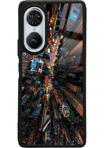 Reeder S19 Max Pro S Edge Kuş Bakışı Tasarımlı Glossy Telefon Kılıfı