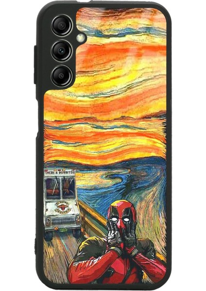 Samsung A24 Deedpool Tasarımlı Glossy Telefon Kılıfı