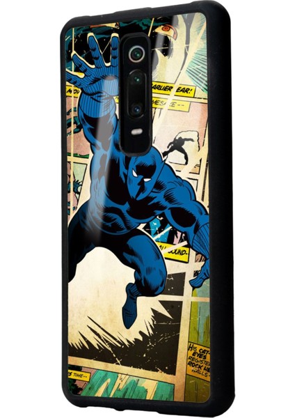 Xiaomi Mi 9t Black Panther Kara Panter Tasarımlı Glossy Telefon Kılıfı fiyatları