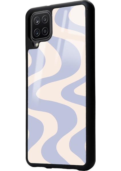 Samsung A12 Wave Efect Tasarımlı Glossy Telefon Kılıfı fiyatları