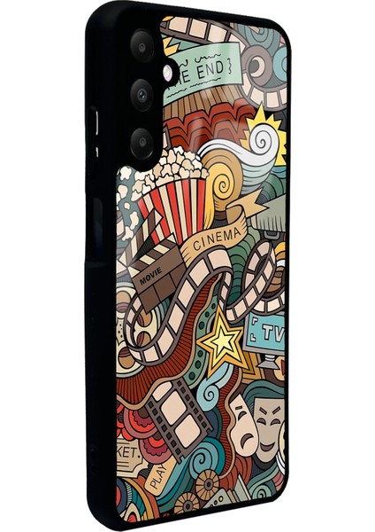 Samsung A05S Retro Cinema Tasarımlı Glossy Telefon Kılıfı fiyatları