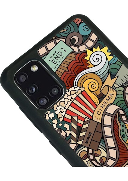 Samsung A31 Retro Cinema Tasarımlı Glossy Telefon Kılıfı modelleri