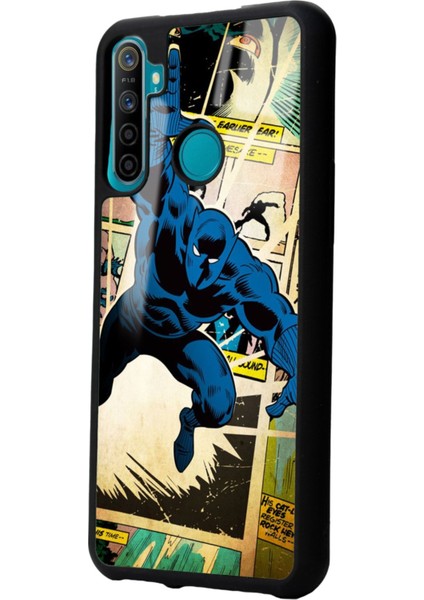 Oppo Realme 5i Black Panther Kara Panter Tasarımlı Glossy Telefon Kılıfı fiyatları