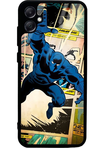 Samsung A05 Black Panther Kara Panter Tasarımlı Glossy Telefon Kılıfı