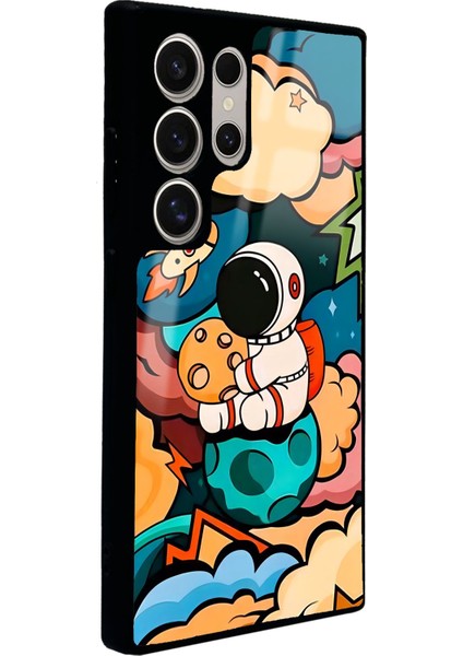 Samsung S24 Ultra Baby Astronaut Tasarımlı Glossy Telefon Kılıfı fiyatları