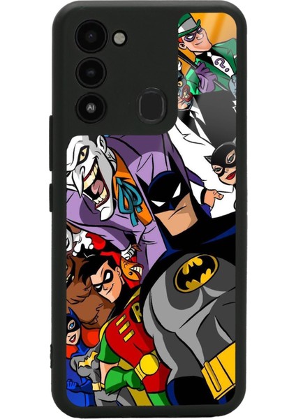 Tecno Spark 8c Dc Comics Tasarımlı Glossy Telefon Kılıfı