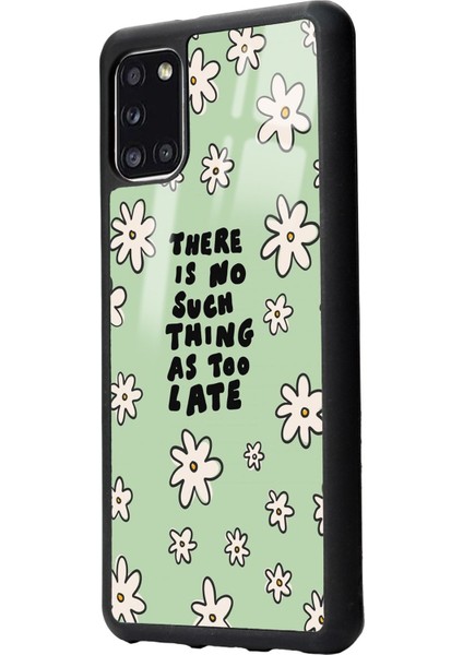 Samsung A31 Papatyalı Thing Tasarımlı Glossy Telefon Kılıfı