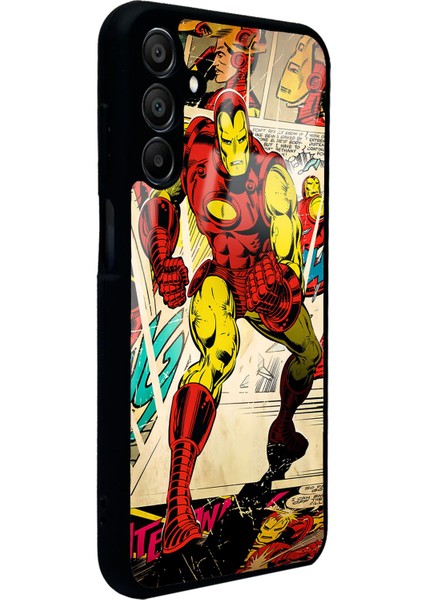 Samsung A15 Iron Man Demir Adam Tasarımlı Glossy Telefon Kılıfı fiyatları
