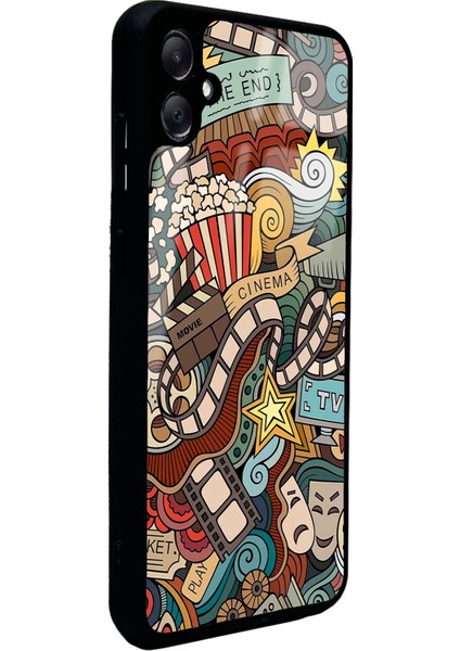 Samsung A05 Retro Cinema Tasarımlı Glossy Telefon Kılıfı fiyatları