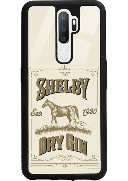 Oppo A5 (2020) Peaky Blinders Shelby Dry Gin Tasarımlı Glossy Telefon Kılıfı