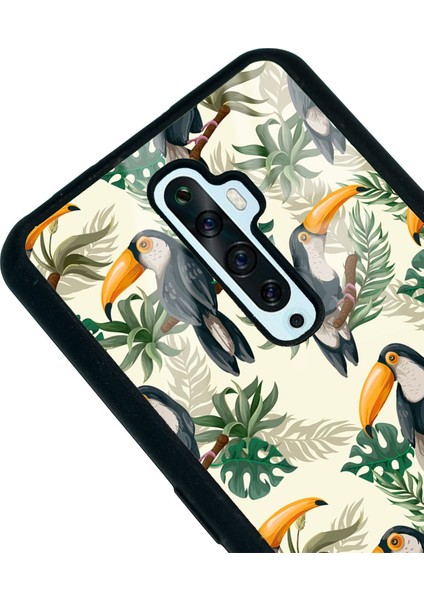 Oppo Reno 2z Tukan Kuşu Tasarımlı Glossy Telefon Kılıfı modelleri