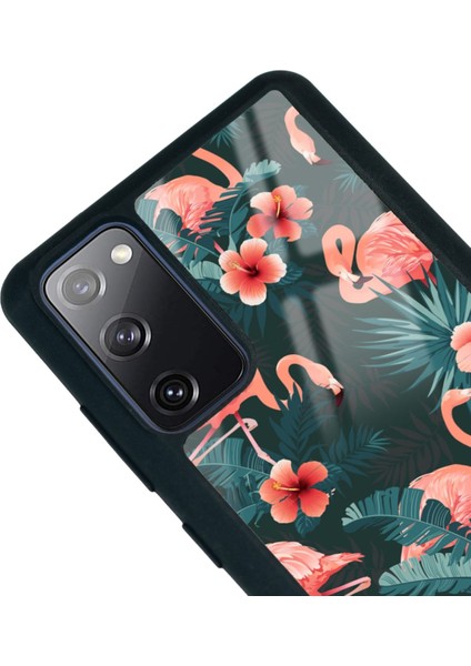 Samsung S20 Fe Flamingo Leaf Tasarımlı Glossy Telefon Kılıfı modelleri
