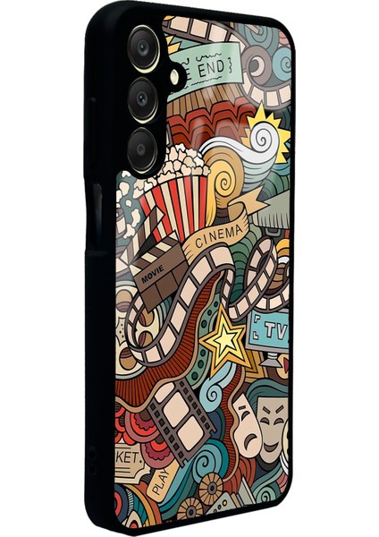 Samsung A25 Retro Cinema Tasarımlı Glossy Telefon Kılıfı fiyatları