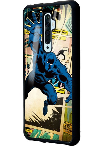 Oppo Reno 2z Black Panther Kara Panter Tasarımlı Glossy Telefon Kılıfı fiyatları
