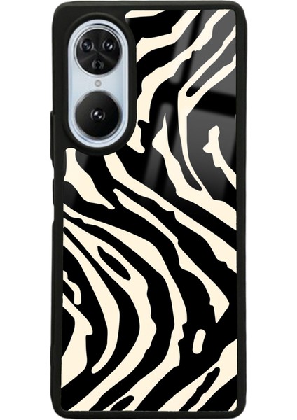 Reeder S19 Max Pro S Edge Zebra Tasarımlı Glossy Telefon Kılıfı