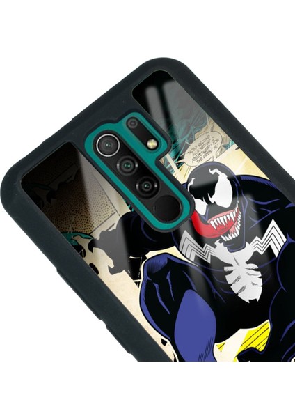 Xiaomi Redmi 9 Venom Tasarımlı Glossy Telefon Kılıfı modelleri
