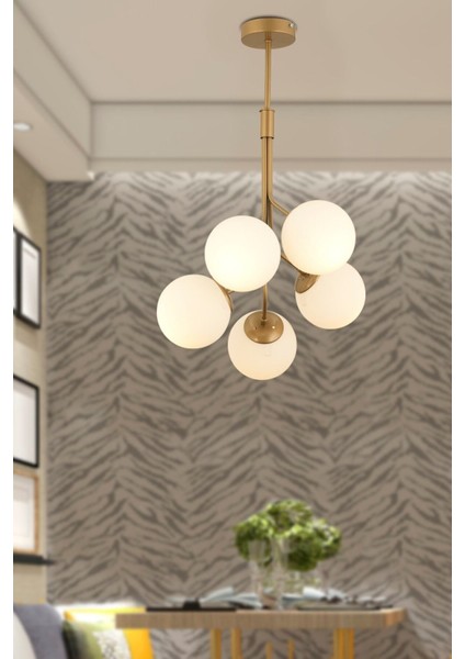 Artel 5li Eskitme Top Avize Modern Sarkıt, Mutfak Yatak Odası Salon Avize