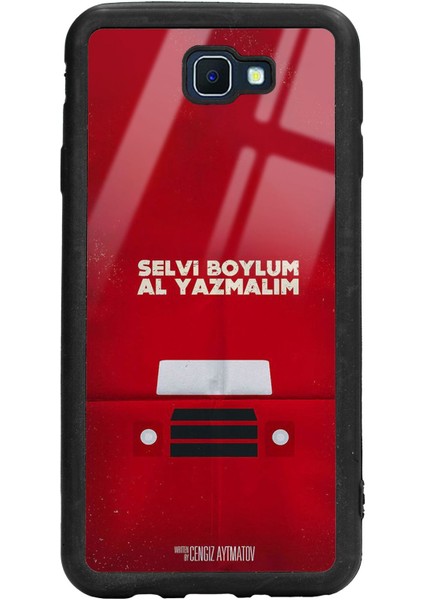 Samsung J7 Prime Selvi Boylum Tasarımlı Glossy Telefon Kılıfı