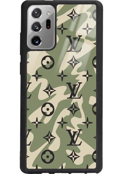 Samsung Note 20 Green Dalga Tasarımlı Glossy Telefon Kılıfı