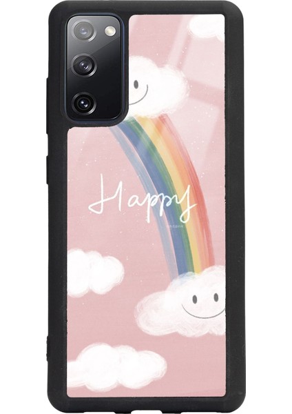 Samsung S20 Fe Happy Cloude Tasarımlı Glossy Telefon Kılıfı