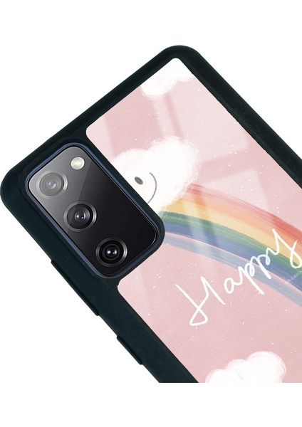 Samsung S20 Fe Happy Cloude Tasarımlı Glossy Telefon Kılıfı modelleri