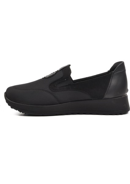 708 Siyah Kadın Günlük Ayakkabı modelleri