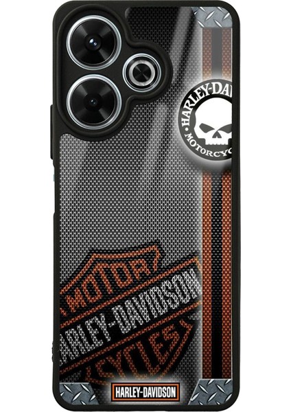 Xiaomi Redmi 13 4g Karbon Motor Tasarımlı Glossy Telefon Kılıfı