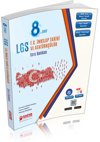 8. Sınıf Paragraf Soru Bankası Lgs | Zafer Yayınları - YENİ