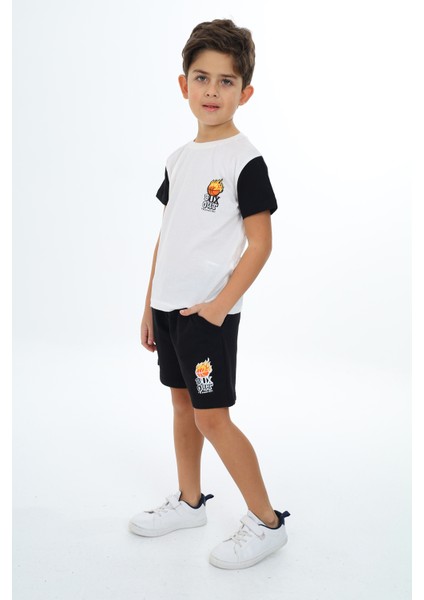 Erkek Çocuk Baskılı Şortlu Takım fiyatları