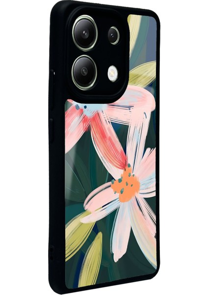 Xiaomi Redmi Note 13 4g Suluboya Çiçek Tasarımlı Glossy Telefon Kılıfı fiyatları